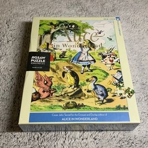 Unopened 1000 Piece Alice in Wonderland Puzzle